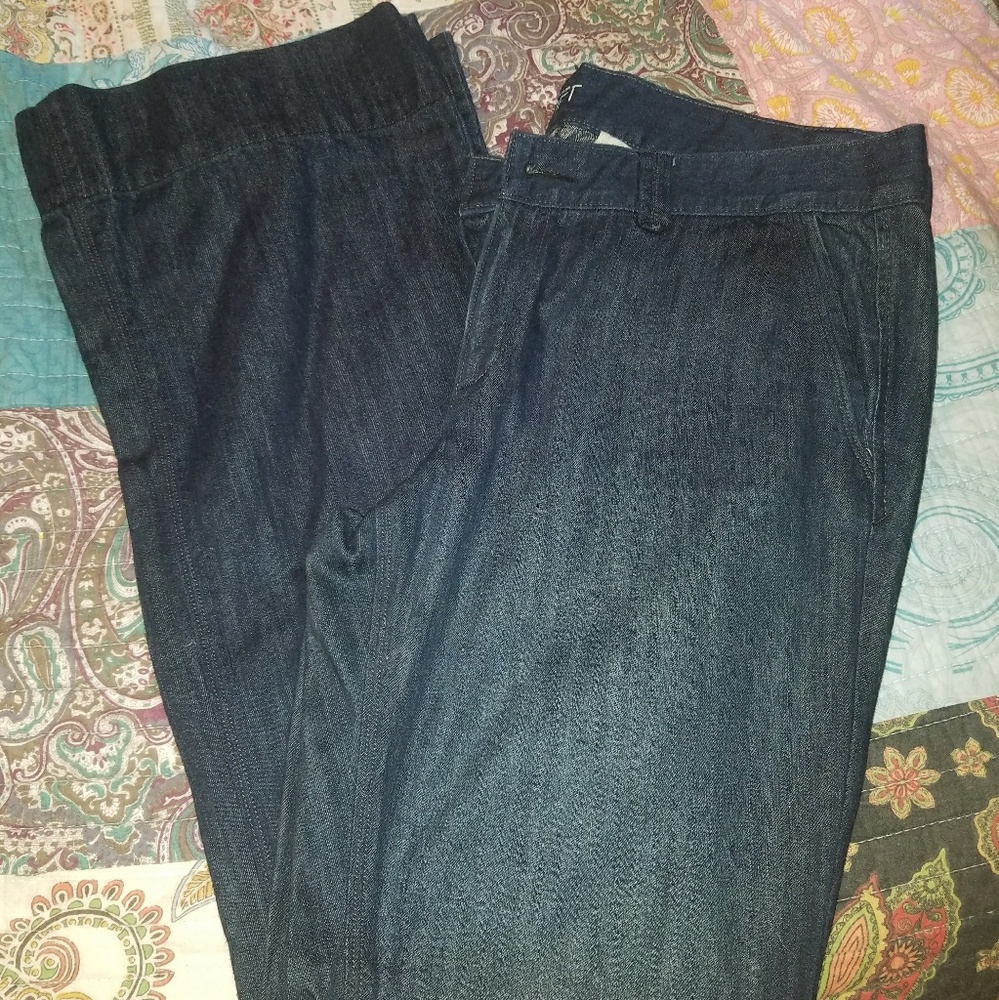 NWOT Loft Modern Flare Denim